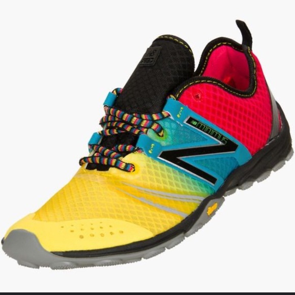 New Balance Shoes - New Balance Minimus Trail Shoes size 9 WT20M2 Red/blue/yellow Multicolor Sneaker